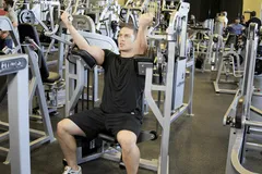 Curl biceps machine