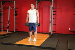 Curl biceps aux haltères