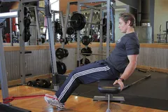 Curl ischio-jambiers assis bande