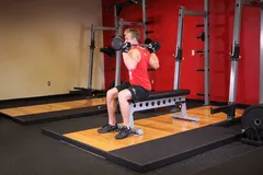 Seated Barbell Twist