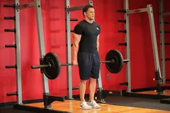 Barbell Shrug Behind The Back
