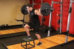 Barbell Step Ups