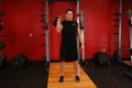 Jeté fendu un bras kettlebell