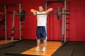 Rowing vertical barre