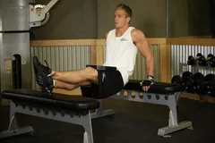 Dips sur banc lesté