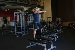 Squat lesté