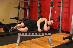 Lying One-Arm Lateral Raise
