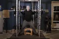 Squat box bandes inversées