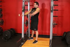 Sissy squat lesté