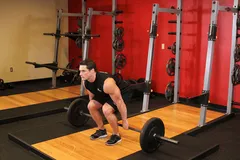Hack squat à la barre
