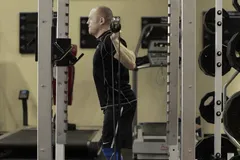Squat avec élastiques
