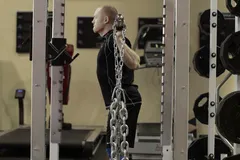 Squat with Chains