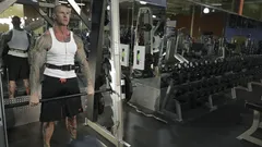 Power clean suspendu Smith