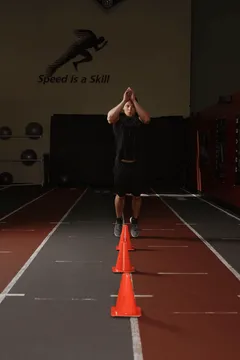 Front Cone Hops (or hurdle hops)