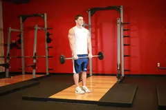 Curl barre inversé