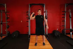 Développé para un bras kettlebell