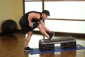 Étirement gastrocnémien debout