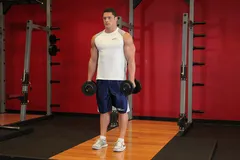 Curl biceps internes debout