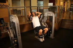Crunch à la machine
