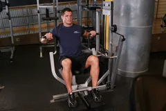 Développé couché machine
