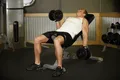 Curl incliné haltères