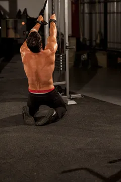 Kneeling High Pulley Row
