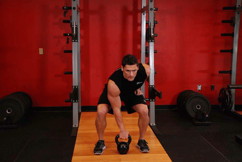 Épaulé kettlebell