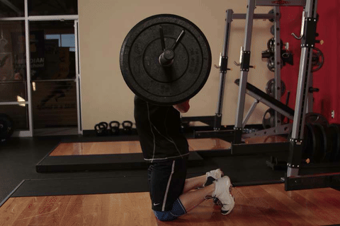 Squat sauté à genoux