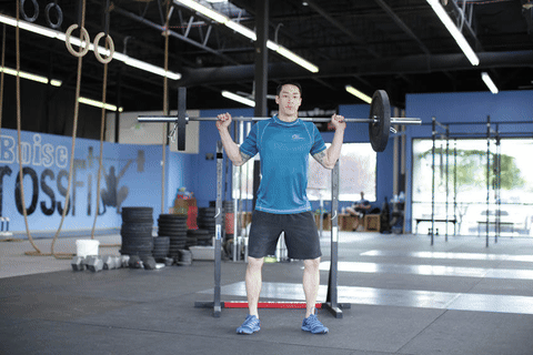 Squat sauté lesté