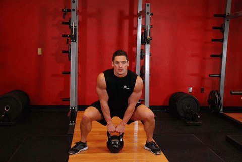 Tirage sumo kettlebell