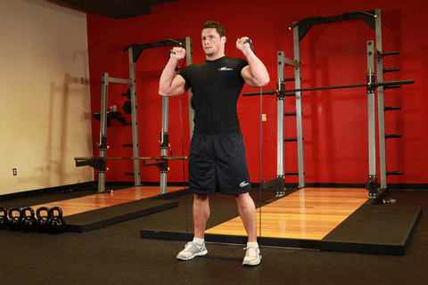 Squats avec élastiques
